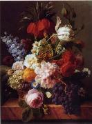 unknow artist Floral, beautiful classical still life of flowers 012 oil painting reproduction